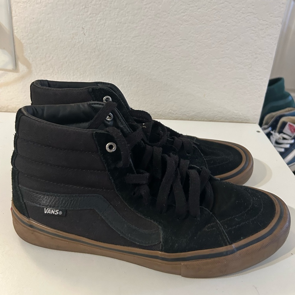 Vans Black High-Top Sneakers